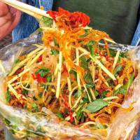BÁNH TRÁNG TRỘN, BÁNH TRÁNG CUỐN