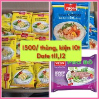 PHỞ, CHÁO GÓI ĐỒNG GIÁ BÁN THEO THÙNG