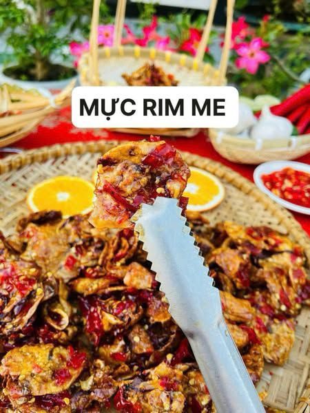 MỰC CÁN TẨM VỊ, MỰC RIM ME GÓI 500G